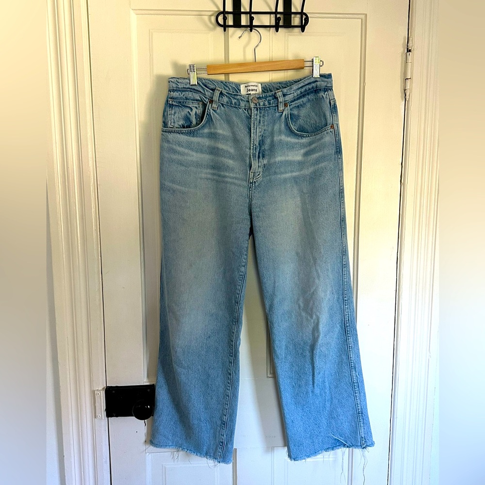 Reformation - Val 90s Mid Rise Straight Cropped Jeans